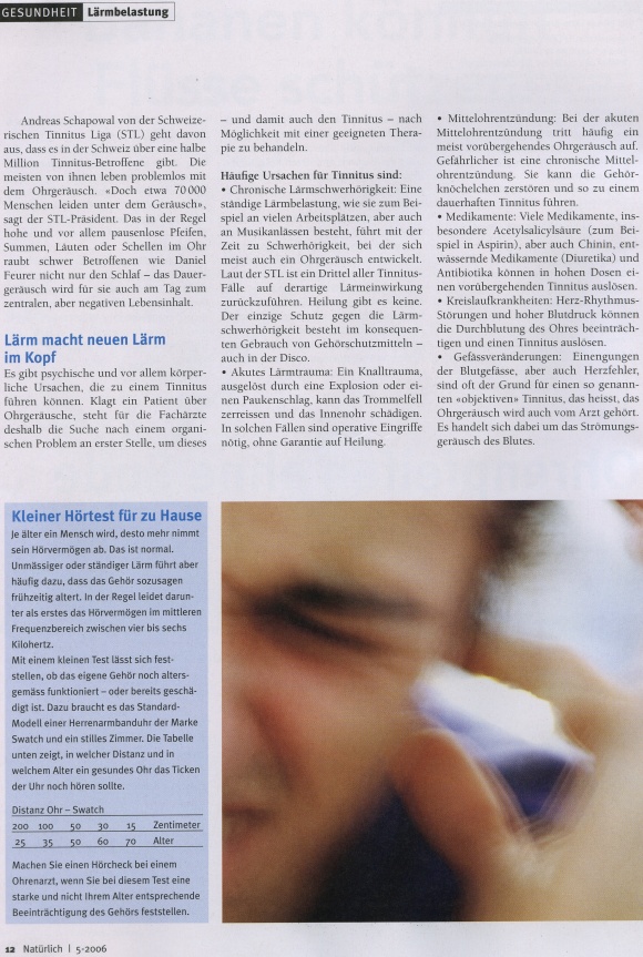 «Natürlich», Ausgabe 5-2006.